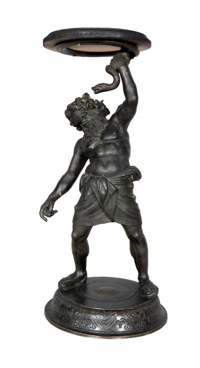 Grand Tour Bronze Of Silenus