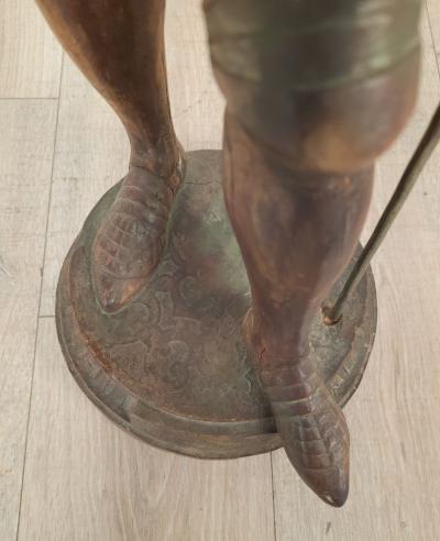 Grand Tour Terracotta Statue of an Armored Knight