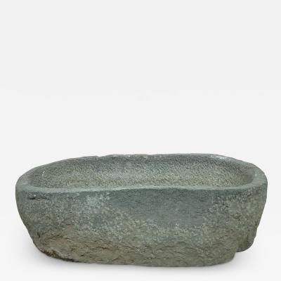 Granite Stone Large Japanese Water Trough 18th 19th century