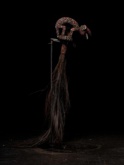 Grassland People Cameroon Flywhisk Elephant or Leopard