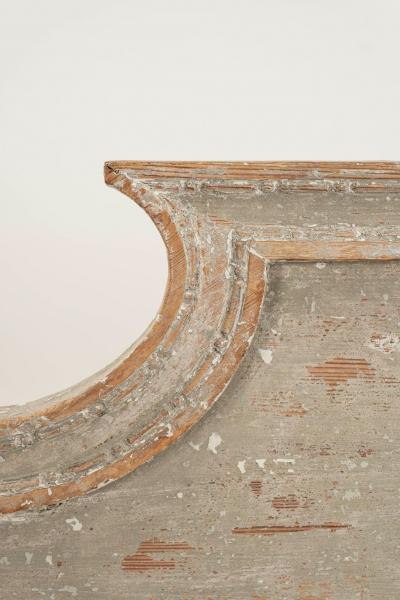 Gray Green Painted Gustavian Sofa