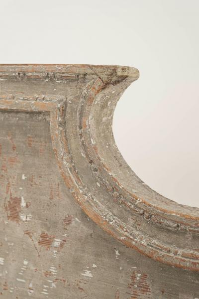 Gray Green Painted Gustavian Sofa