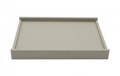 Gray Leather Valley Tray