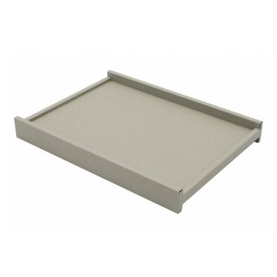 Gray Leather Valley Tray