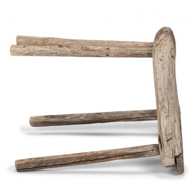 Gray Toned Swedish Vernacular Stool