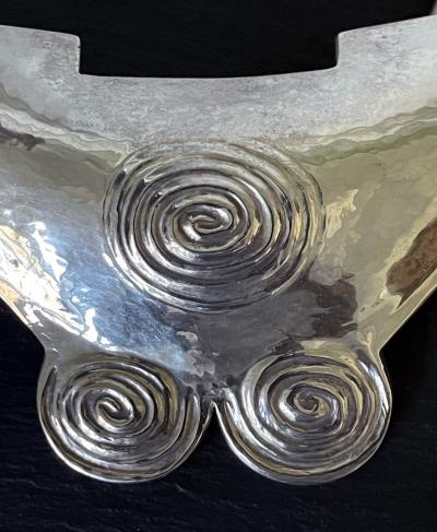 Graziella Laffi Sterling Silver Necklace with Large Pendant Graziella Laffi