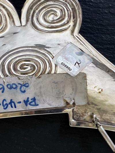 Graziella Laffi Sterling Silver Necklace with Large Pendant Graziella Laffi