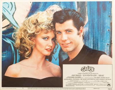 Grease 1978 Vintage Lobby Card 1
