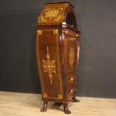 Great Austrian Biedermeier style inlaid secretaire