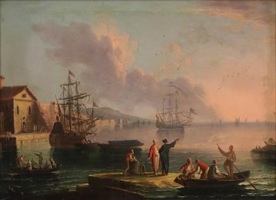 Great Italian seascape of the 18th Century