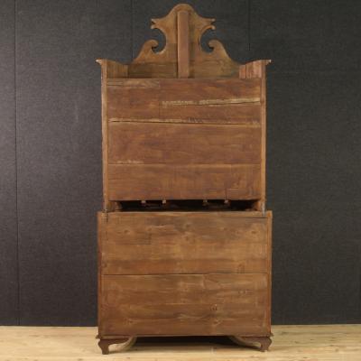 Great Lombard trumeau in wood from 20th century