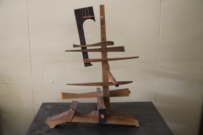 Great Wood Sculpture by Sidney Rose