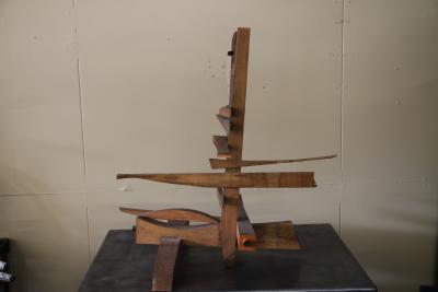 Great Wood Sculpture by Sidney Rose