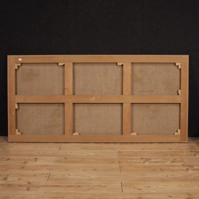 Great battle painting of the 18th century Alexander the Great and Porus