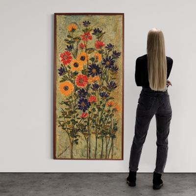 Great signed still life painting from the 20th century