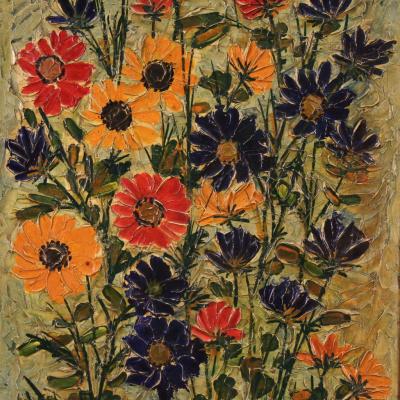 Great signed still life painting from the 20th century