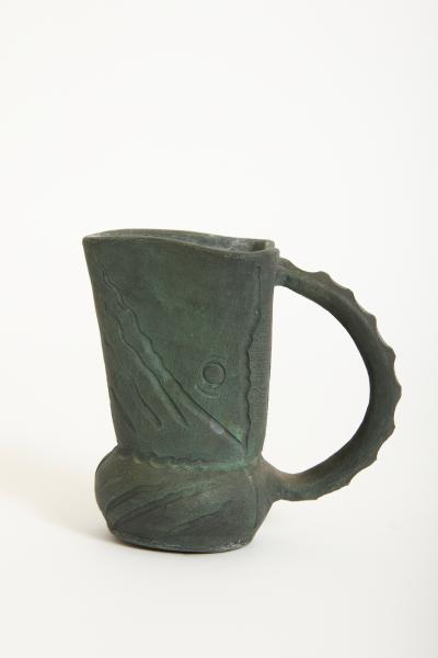Green Ceramic Jug
