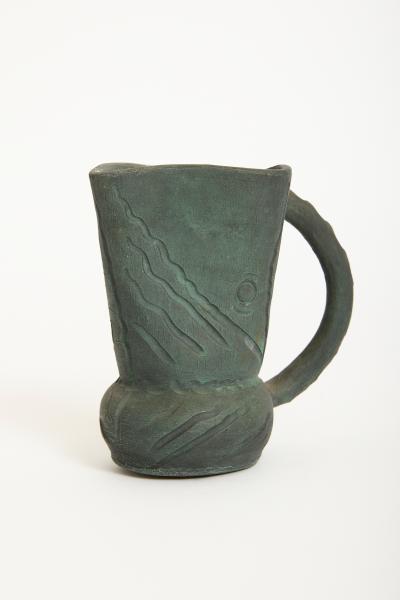 Green Ceramic Jug