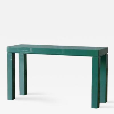 Green Console Lacquered Series