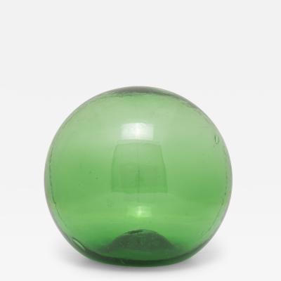 Green Glass Fishermans Float