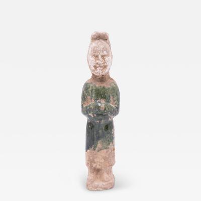 Green Glazed MIngqi Spirit Scholar