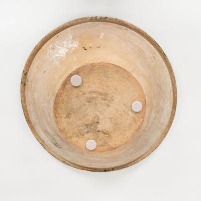 Green Glazed Terracotta Bowl