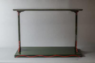 Green Lacquer Side Table