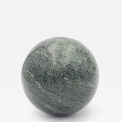 Green Marble Sphere