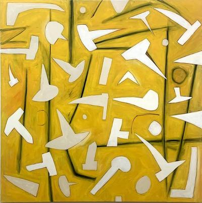 Greg Ludlow Greg Ludlow Location Location Location Acrylic on Canvas 2021