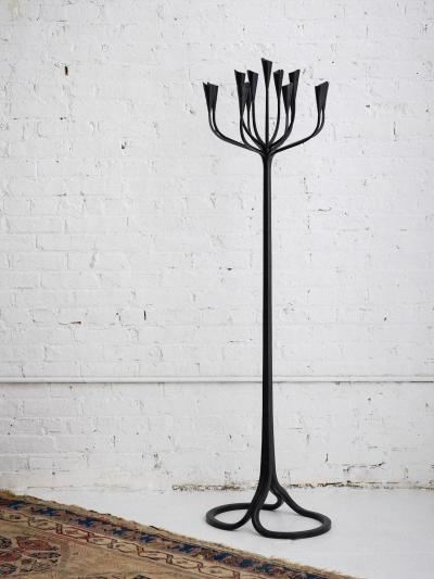 Gregory Litsios Wrought Iron Candelabra by Gregory Litsios