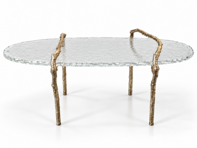 Gregory Nangle Alder Branch Ice Coffee Table by Gregory Nangle