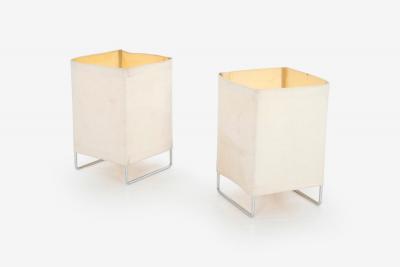 Gregory van Pelt Gregory van Pelt for Wireworks Pair of Box Kite Lamps