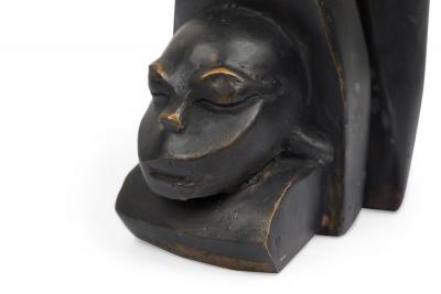Grendel Limited Edition Bronze Brutalist Contemporary Figural Sculpture