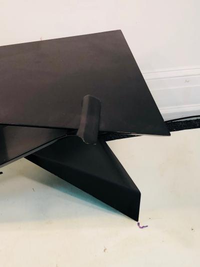 Greta Jalk MODERNIST BENTWOOD TRIANGULAR END TABLES