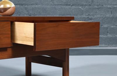 Greta M Grossman Bench Coffee Table w Drawers for Glenn of CA