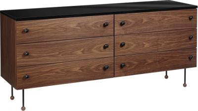 Greta Magnussen Grossman Greta Magnusson Grossman Series 62 Six Drawer Dresser
