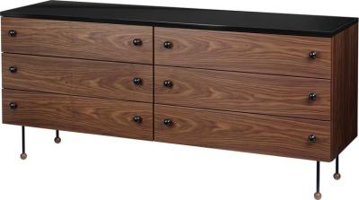 Greta Magnussen Grossman Greta Magnusson Grossman Series 62 Six Drawer Dresser