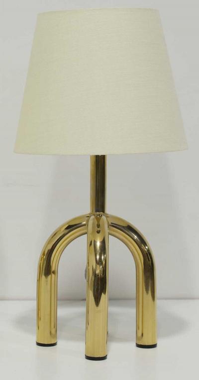 Greta Magnusson Grossman Danish Brass Finish Lamp 1980s