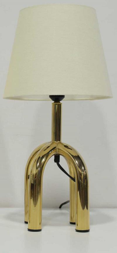 Greta Magnusson Grossman Danish Brass Finish Lamp 1980s