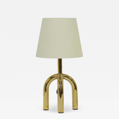 Greta Magnusson Grossman Danish Brass Finish Lamp 1980s