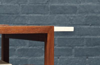 Greta Magnusson Grossman Greta M Grossman Marble Top Side Table for Glenn of California