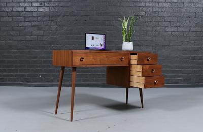 Greta Magnusson Grossman Greta M Grossman Walnut Writing Desk for Glenn of California