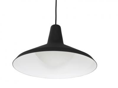 Greta Magnusson Grossman Greta Magnusson Grossman G 10 Pendant Lamp in Black
