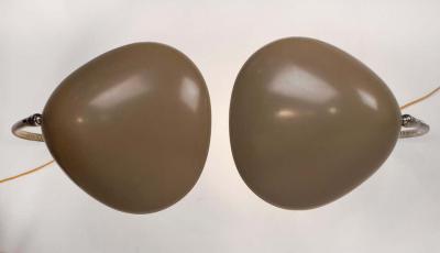 Greta Magnusson Grossman Museum Quality Pair of Greta M Grossman Cobra Lamps Ralph O Smith Labels Intact