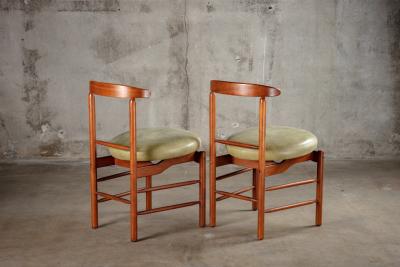 Greta Magnusson Grossman PAIR OF GRETA GROSSMAN DINING CHAIRS