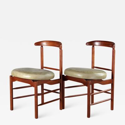 Greta Magnusson Grossman PAIR OF GRETA GROSSMAN DINING CHAIRS