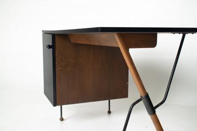 Greta Magnusson Grossman Rare Greta Grossman Model 6200 Desk for Glenn of California Dave Brubeck Estate