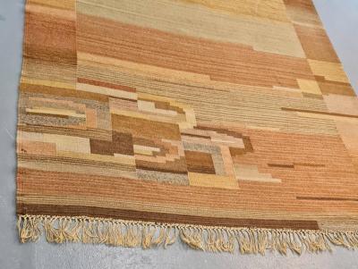 Greta Skogster Lehtinen Greta Skogster Lehtinen Finnish Flat Weave Carpet Aaltonen Mattokutomo 1930s