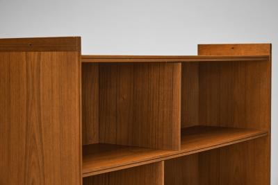 Grete Jalk Danish Mid Century Bookcase by Grete Jalk for P Jeppesen Denmark 1950s