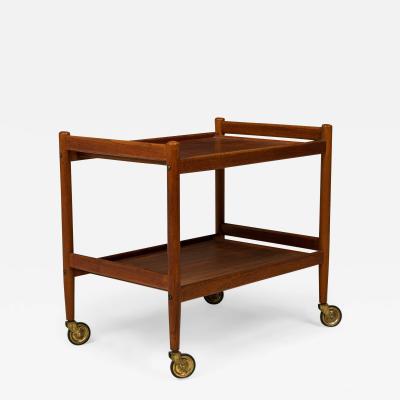 Grete Jalk Grete Jalk Danish Mid Century Teak Serving Trolley